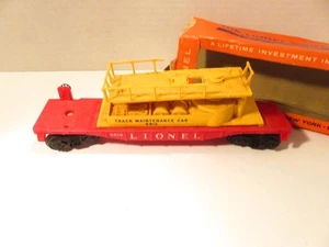 LIONEL NACHKRIEG - 6812 GLEISWARTUNGSWAGEN - GUT FÜR TEILE - BXD - B6R - Bild 1 von 8