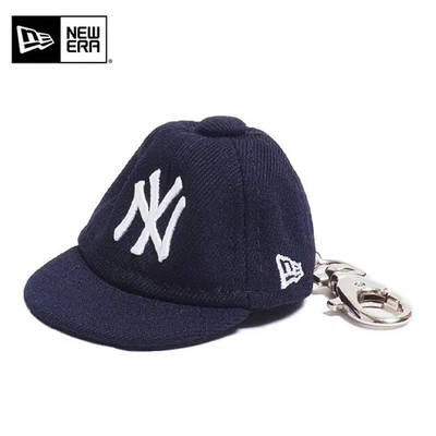 New Era Cap Type Key Chain New York Yankees Mini Cap Navy Japan Limited Rare F/S - Image 1 of 4