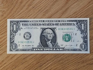 2013 B RARE DUPLICATE FORT WORTH $1 STAR NOTE UNC/GEM B06300531* 1 OF 3 Cons SER - Picture 1 of 5
