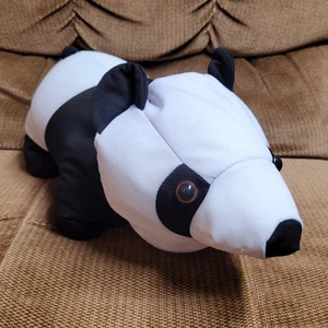 Moshi Panda Bear Peluche Microperlas Nylon Elástico Peluche Almohada Madera Brent - Imagen 1 de 6