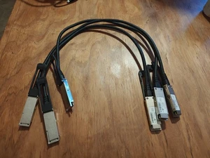 3x CISCO MERAKI MA-CBL-40G-50CM QSFP Stacking Cable - Afbeelding 1 van 3