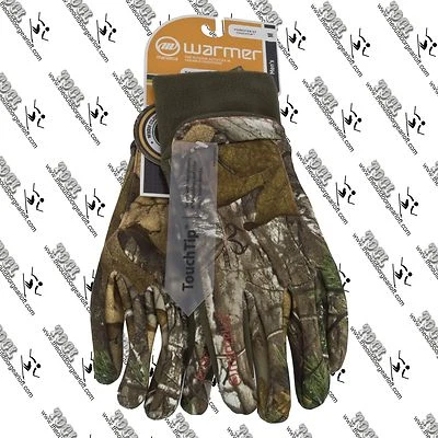 MANZELLA MENS FORESTER ST TOUCHTIP REALTREE CAMO ALL PURPOSE HUNTING GLOVE M-XL - Image 1 of 3