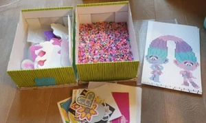 BÜGELPERLEN * Set mit vielen Platten Stiftplatten Perlen Tiere Formen Hama Ikea - Bild 1 von 5