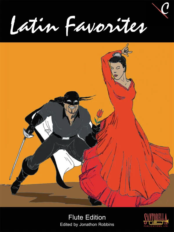 Latin Favorites for Flute with CD * Ships Directly from Publisher! - Image 1 of 1