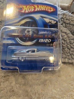 Hot Wheels Prototipo Alfa Romeo B.A.T. 9 серебряных первых изданий 2005 19/20. W/CPC - Изображение 1 из 4
