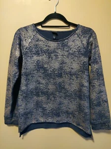 Art Class girls size XL(14-16) sweatshirt black shimmer round neck long sleeves - Picture 1 of 8