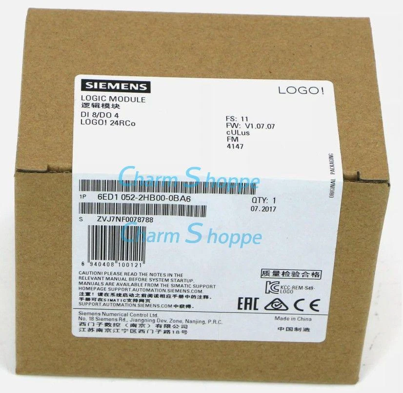 1PCS New 6ED1 052-2HB00-0BA6 SIEMENS 6ED1052-2HB00-0BA6 Fast Shipping - Image 1 of 1