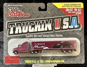 RACING CHAMPIONS Truckin USA Plymouth Prowler Semi Truck & Trailer - Picture 1 of 5