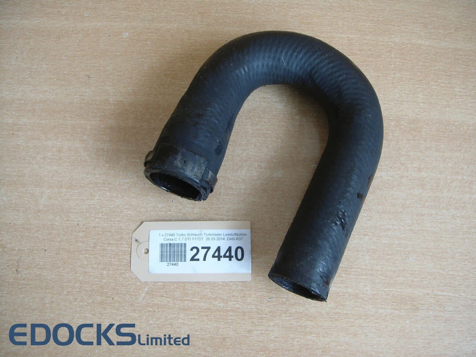 Turbo Hose Turbocharger Intercooler Corsa C 1,7 Dti Y17DT Opel - Image 1 of 1