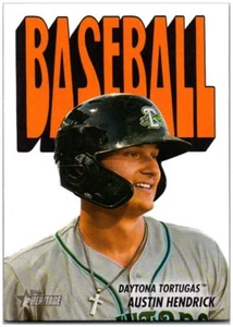 2021 Heritage Minor League #72TPCC-18 Austin Hendrick - 1972 Pack Cover - Picture 1 of 2