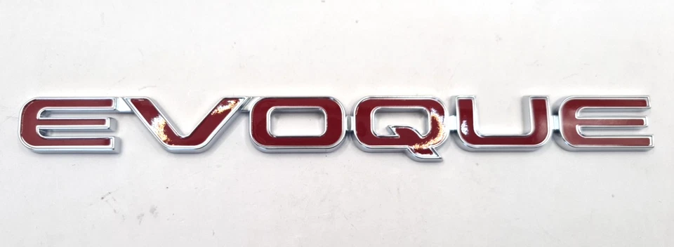 RANGE ROVER EVOQUE DISTINTIVO POSTERIORE emblema stivale rosso SD4 Si4 TD4 ED4 - Immagine 1 di 1