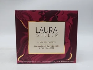 Laura Geller Fiesta en una Paleta Reuniones Glamorosas 4 Paletas Faciales - Nuevo - Imagen 1 de 2