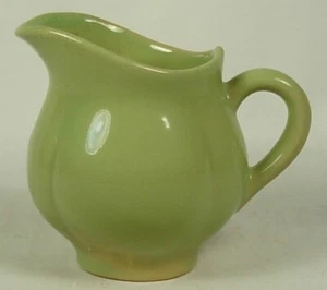 JARRA DE CREMA VERDE CERÁMICA ROSAMEADE NORTE DAKOTA - Imagen 1 de 6