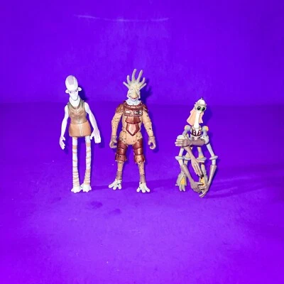 Hasbro Pacote com 3 Figuras Star Wars Episódio 1 Clegg Holdfast, Ody Mandrell, Gasgano - Imagem 1 de 4