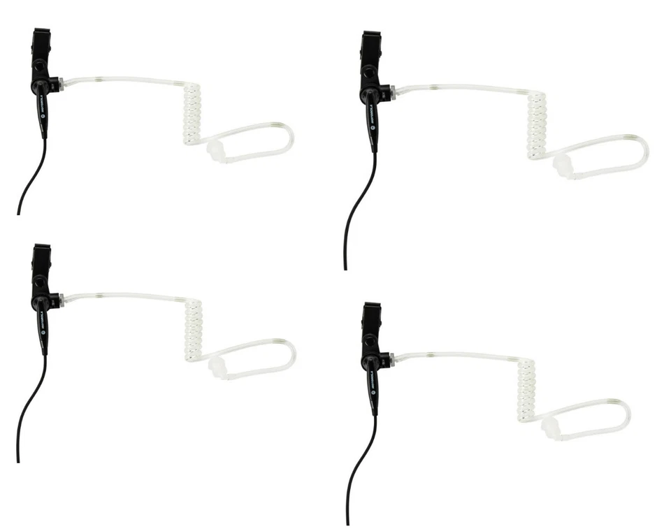 Motorola HKLN4601A Security Earpiece HKLN4477A for RMM2050 RMU2040 DTR410 QTY 4  - Image 1 of 4