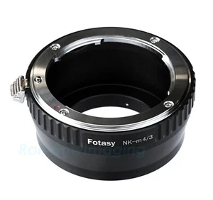 Nikon Ai lens to Micro 4/3 M43 Adapter for BlackMagic Design MFT Mount Camera - Picture 1 of 6