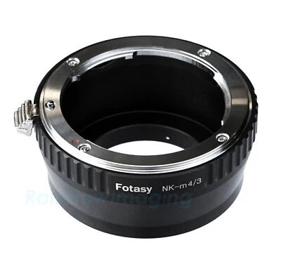 Nikon Ai lens to Micro 4/3 M43 Adapter for BlackMagic Design MFT Mount Camera - Image 1 of 4