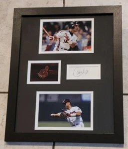 CARLOS BAERGA AUTOGRAPHED AUTHENTIC Signed FRAMED MLB CLEVELAND Photo PSA JSA - Picture 1 of 2