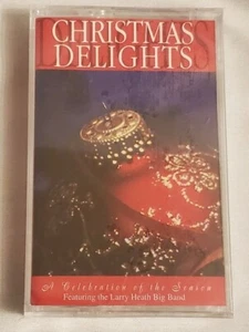 LARRY HEATH BIG BAND CHRISTMAS DELIGHTS CASSETTE TAPE celebration of the season - Picture 1 of 2