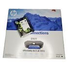 HP ENVY 5055 Printer New Factory Sealed Box All In One With Extra Ink (exp 5/21)
