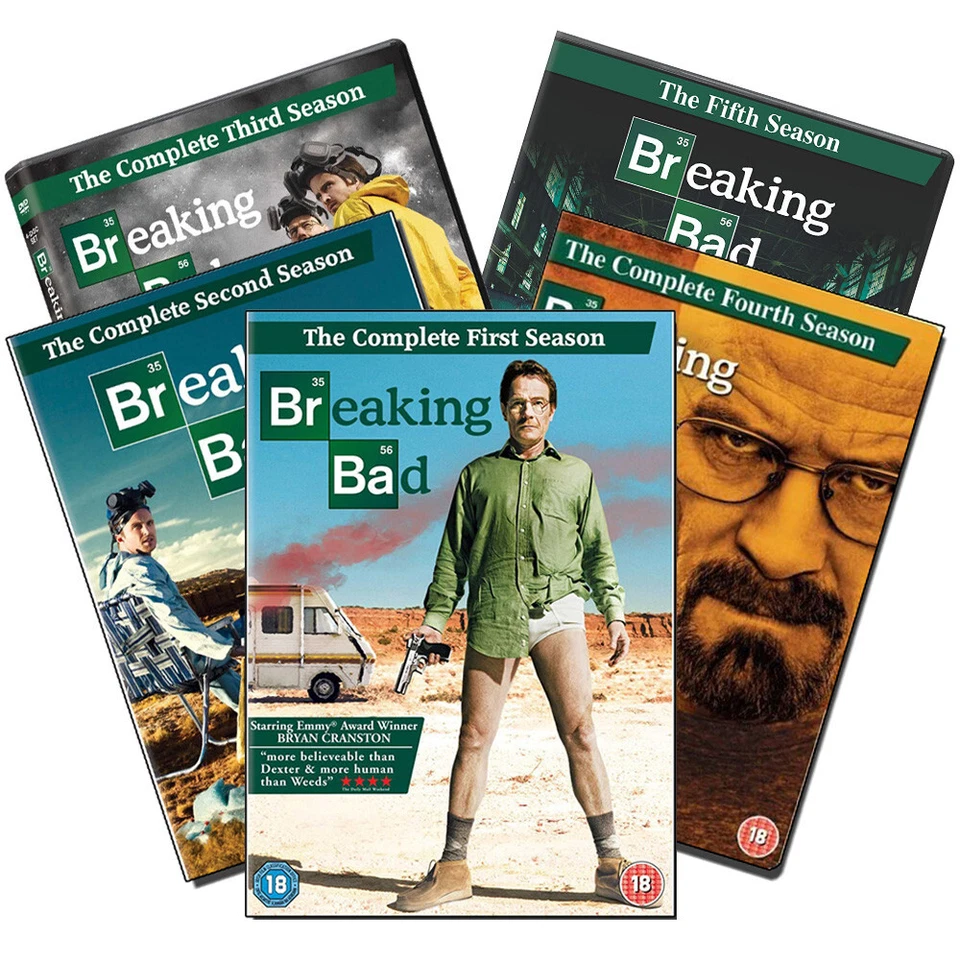Breaking Bad: DVDs Seasons 1 thru 5 ***NEW & SEALED - Image 1 of 1