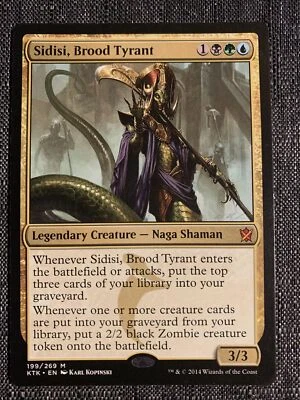 Sidisi, Brood Tyrant LP Khans of Tarkir MTG Magic The Gathering - Image 1 of 2