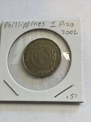 2002 Philippines 1 Piso Coin - Image 1 of 4
