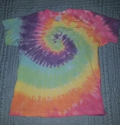 💥Новый без ЯРЛЫКОВ наковальня бренд пастель галстук краситель рубашка • молодежный размер средний • предварительно укороченный футболка - Изображение 1 из 4