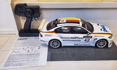 Tamiya TT-02 BMW 320si WTCC 2006 Team Germany 1/10 RC Car Chassis - Image 1 of 4