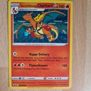 Special Delivery Charizard SWSH075 Sword & Shield Promo Card Holo - Picture 1 of 6