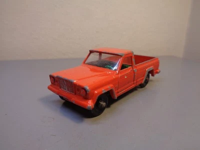 MATCHBOX LESNEY Nº 71B DE COLECCIÓN JEEP GLADIATOR PICKUP VERDE VERSIÓN INTERIOR EN MUY BUENA CONDICIÓN Foto 1 de 4