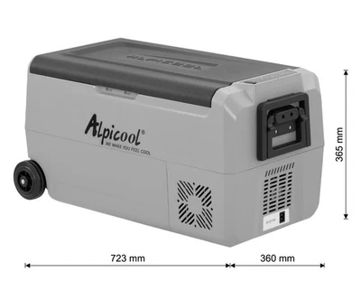 ALPICOOL Kompressor-Kühlbox / mit 1 oder 2 Kühlkammern / 35 Liter / UVP 349€
