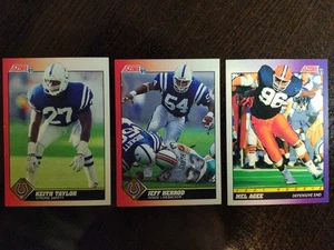 1991 Score - #127 Keith Taylor, #132 Herrod & #605 Agee - Indianapolis Colts - Picture 1 of 10