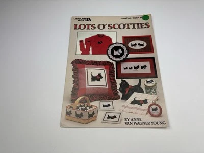 Leisure Arts Lots O’ Scotties Counted Cross Stitch Pattern 2R - Image 1 of 3