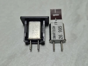 Radio Control RC AM 27MHz Crystals Matching Pair X-Tal Vintage Acoms Radio Gear - Picture 1 of 4