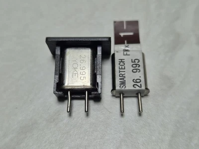 Radio Control RC AM 27MHz Crystals Matching Pair X-Tal Vintage Acoms Radio Gear - Image 1 of 4