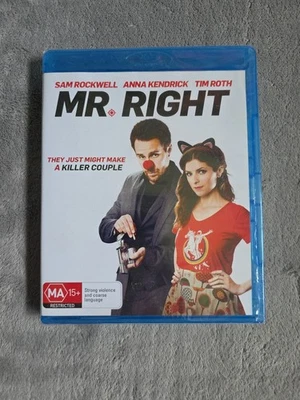 Mr. Right (Blu-ray, 2015) *BRAND NEW & SEALED* - image 1 of 2