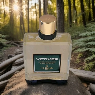 Loção pós-barba Vetiver Guerlain Splash fl oz 3,4  - Imagem 1 de 4