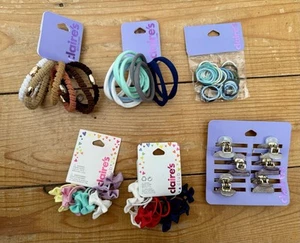 BNWT 6 X New Claire’s Accessories Hair Bobbles/clips RRP £32.50 - Picture 1 of 1
