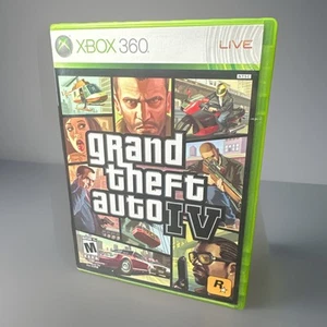 Grand Theft Auto IV GTA4 Microsoft Xbox 360 Complete With Map & Manual - Picture 1 of 5