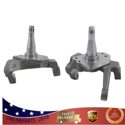 Par de husillos de caída de acero forjado de 1 pieza de 2" para Ford Pinto 73-80 y Mustang II 74-78 Foto 1 de 4