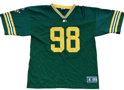 Vintage Starter North Dakota State Bison NCAA Football Jersey Mens Size 52 NDSU - Image 1 of 4