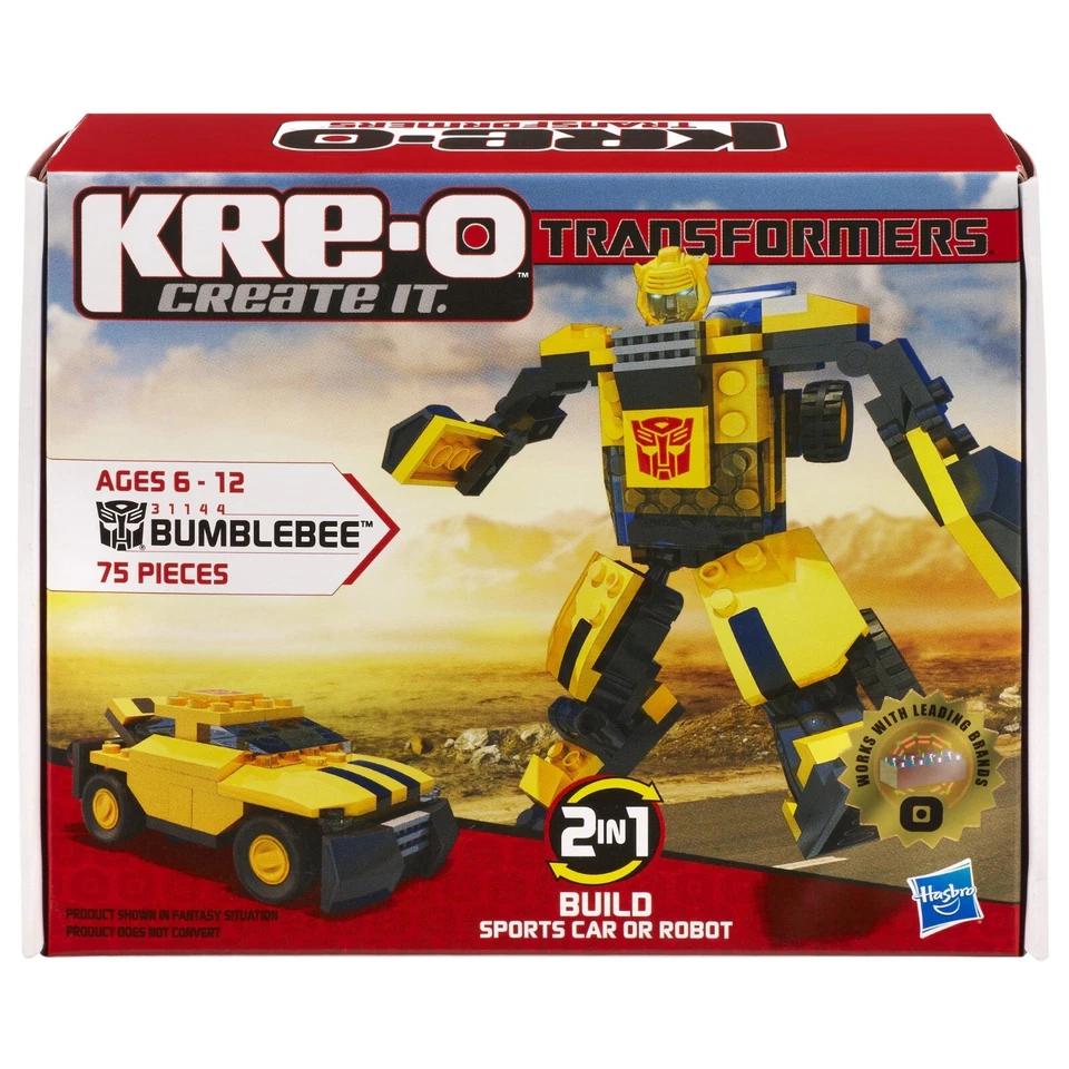 RARE Kreo Transformers Bumblebee.  KRE-O Building Set Includes Manual. #31144 - Image 1 of 1