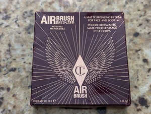 Charlotte Tilbury Airbrush Bronzer Refillable Face Body #1 Fair / Pale 0.56 oz - Picture 1 of 9
