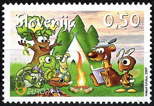 s51956 SLOVENIJA 2007 EUROPA CEPT MNH** 1v SCOUT Foto 1 de 1