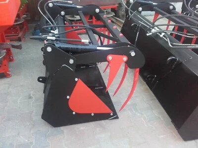 Silozange 160 cm Greifschaufel Krokodilgebiss Schaufel 1,6 m Frontladerschaufel - Bild 1 von 4