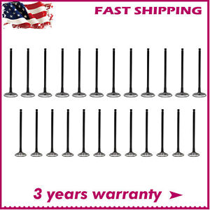 Exhaust and Intake Valves For 00-10 Acura Honda Saturn 3.2L 3.5L SOHC 24v J32A1