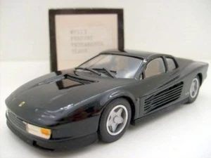 WESTERN MODELS 1/43 WP 113 FERRARI TESTAROSSA BLACK - Picture 1 of 1