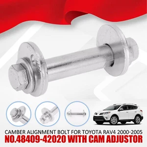 Pack of 1 Camber Alignment Bolt Rear Alignment Bolt For TOYOTA RAV4 2000-2005 - Picture 1 of 16