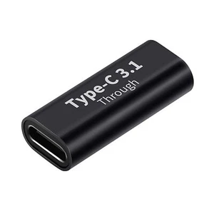 USB Type C 3.1 Coupler Female to Female Adapter Extender Data 10Gbps Charging - Photo 1 sur 11